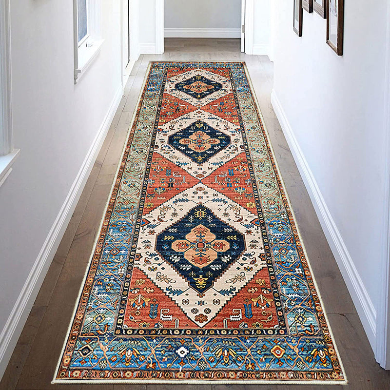 Eleganter geometrischer Muster-Läufer Teppich Karnz