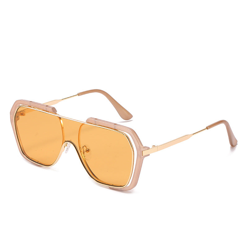Statement Übergroße Winkelsonnenbrille Karnz