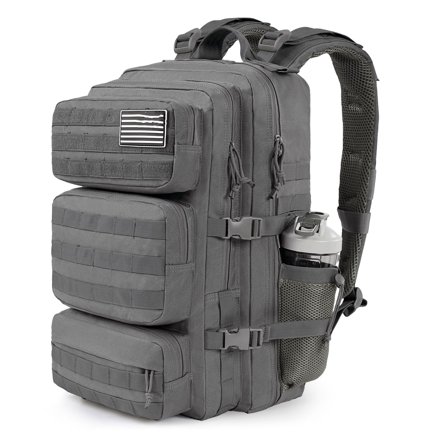 Herren taktischer Militär-Rucksack mit modularen Modulen Karnz