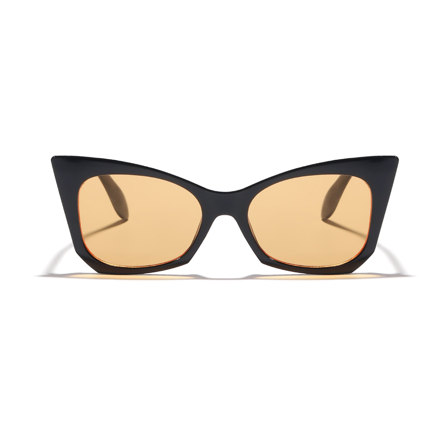 Damen Sonnenbrille im trendigen Cat-Eye Design mit auffälligem Leopardenmuster Karnz