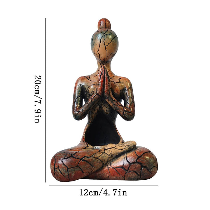 Dekorative Meditationsfigur Karnz