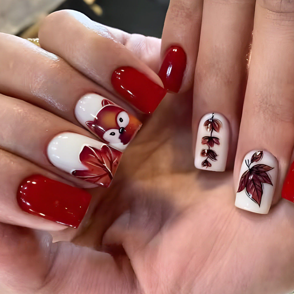 Kreatives Wald-Themen-Nagelkunst-Set Karnz