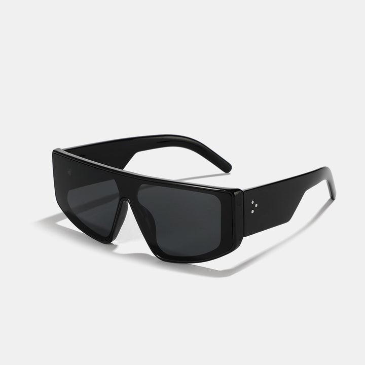 Damen futuristische Oversized-Sonnenbrille Karnz