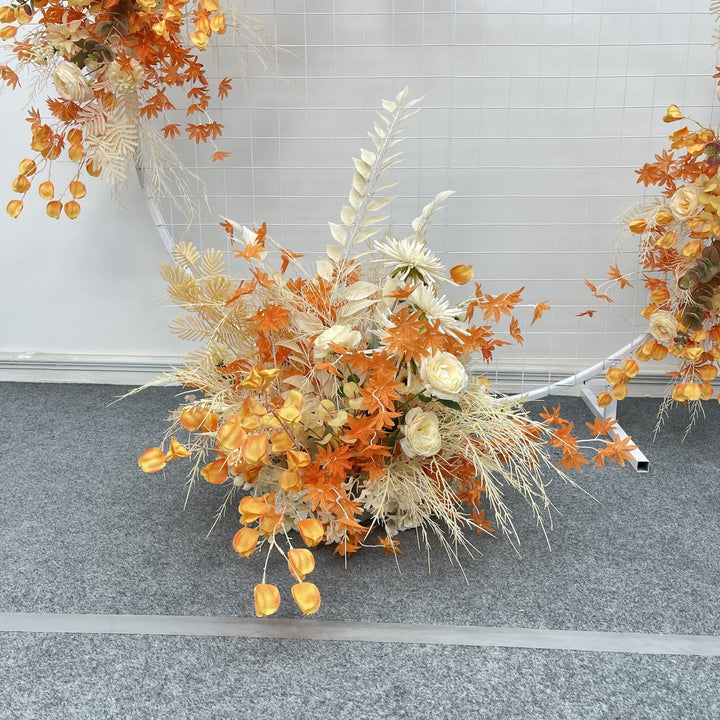 Herbstthemen Dekorative Blumen Girlande
