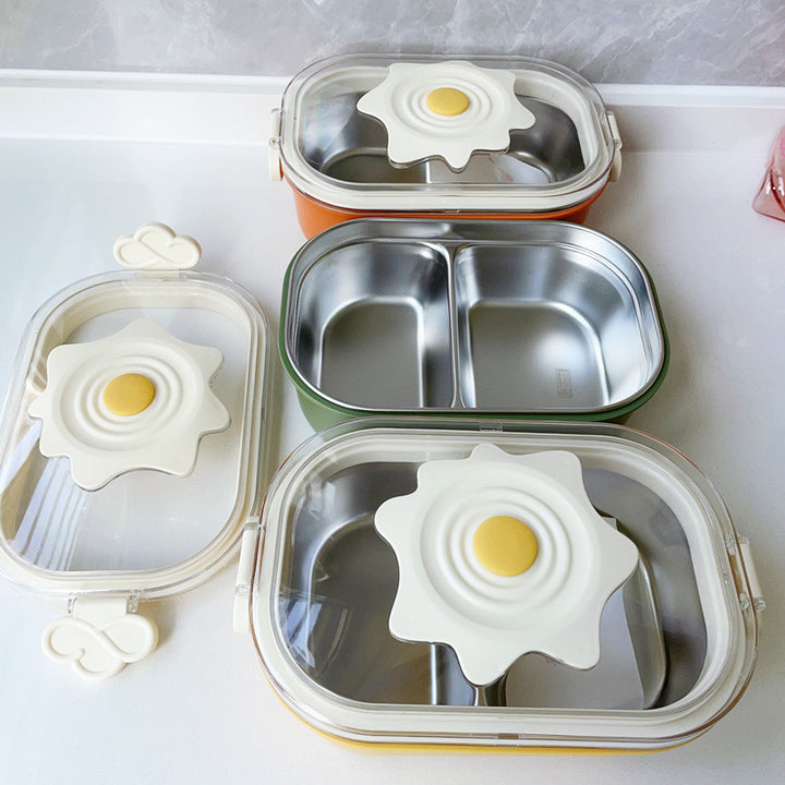 LuftdichteLunchbox mit Trennwänden