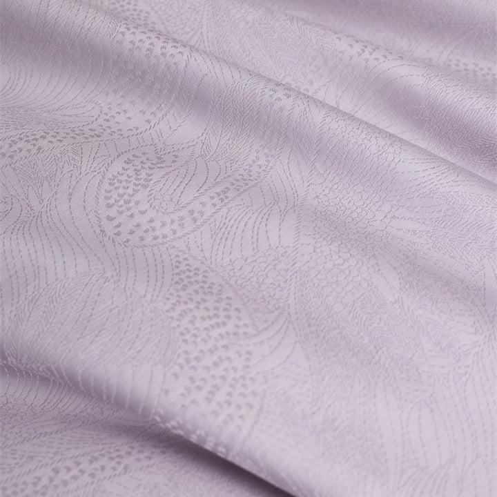 Premium Bettbezug-Set mit dezenter Jacquard-Struktur und Zierband Karnz