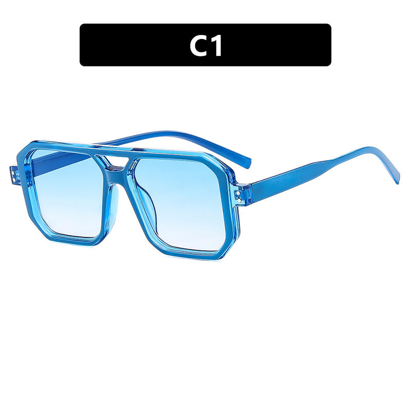 Damen geometrische Premium-Brille Karnz