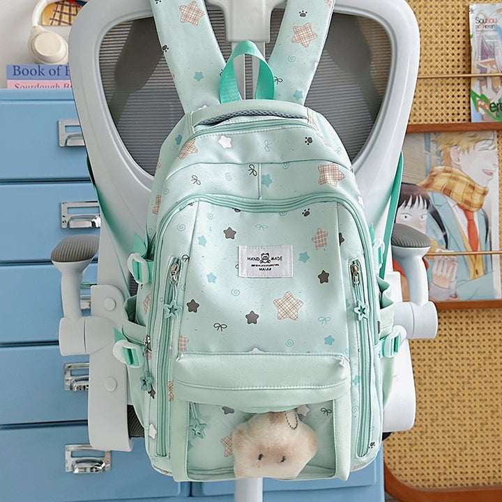 Verspielt Stern-Muster Rucksack Karnz