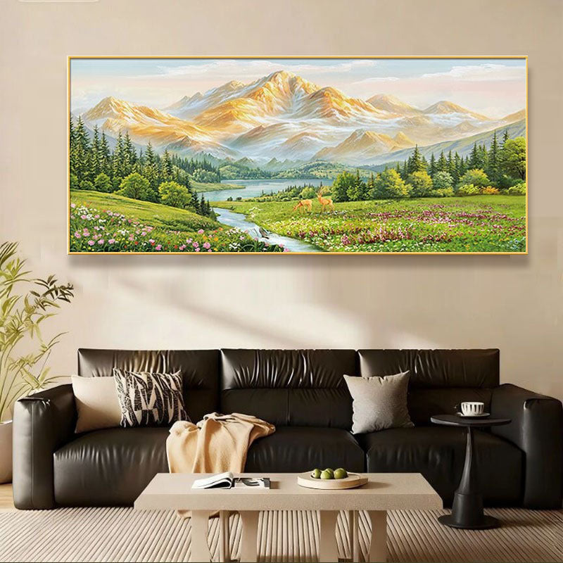 Szenische Berglandschaft Wandkunst