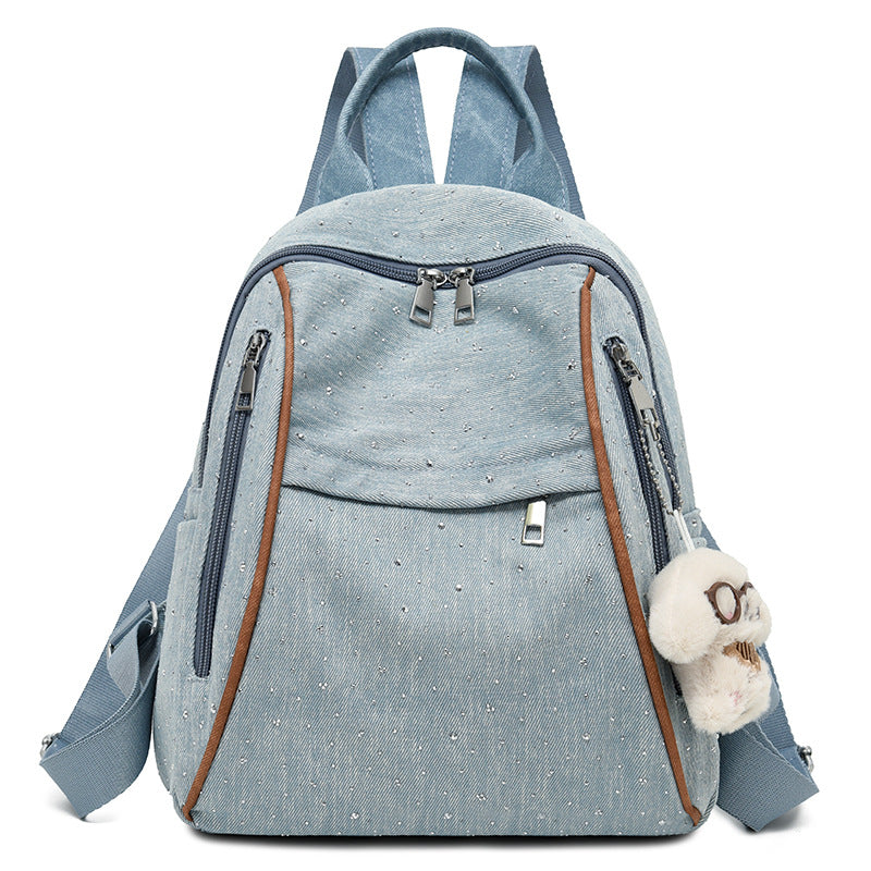 Casual Denim-Style Rucksack Karnz