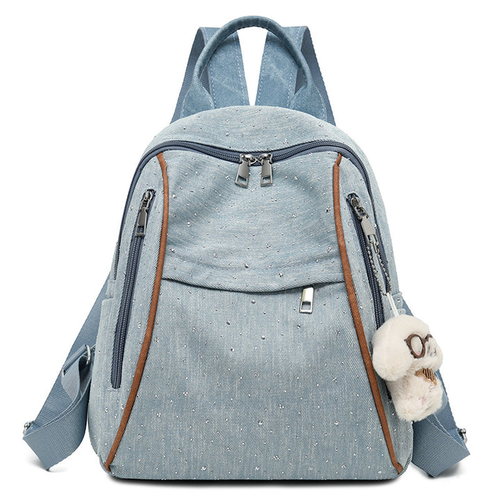 Casual Denim-Style Rucksack Karnz