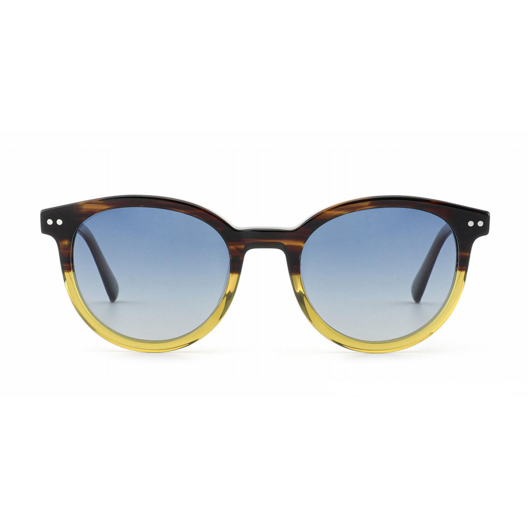 Damen stilvolle Rundschnitt-Sonnenbrille Karnz