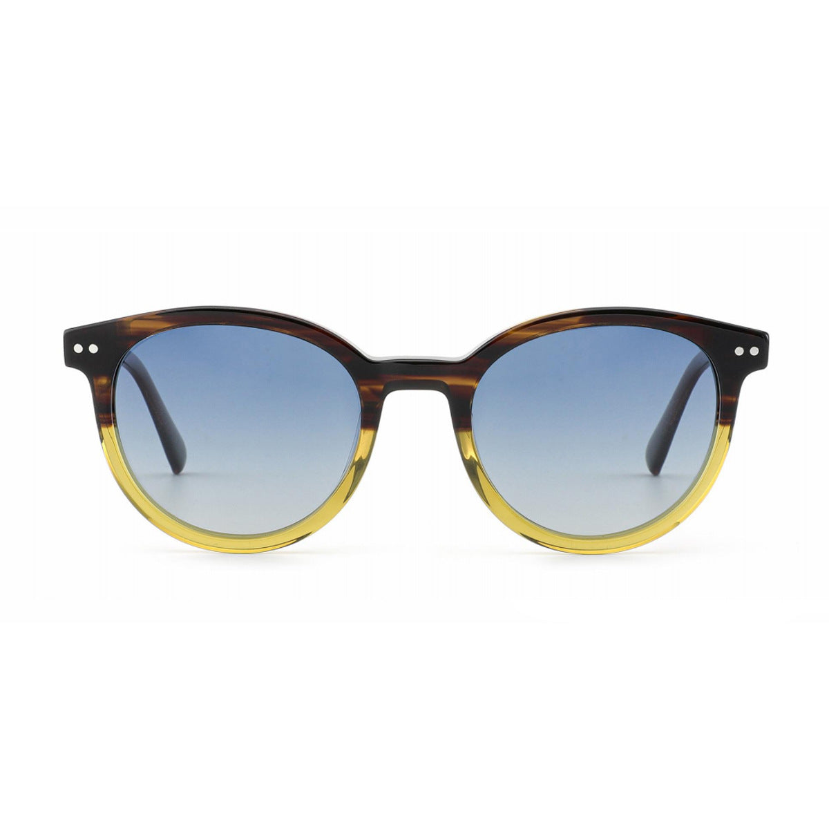 Damen stilvolle Rundschnitt-Sonnenbrille Karnz