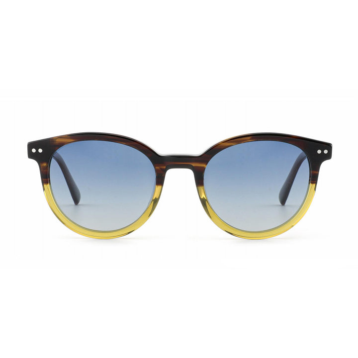 Damen stilvolle Rundschnitt-Sonnenbrille Karnz