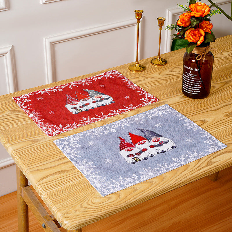 Festliche Weihnachts- Tischset Karnz