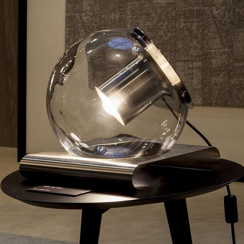 Moderne Glas Sphere Tischlampe