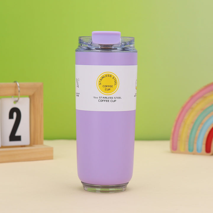 Damen moderner Edelstahl Kaffee-Becher mit isolierender Wirkung Karnz