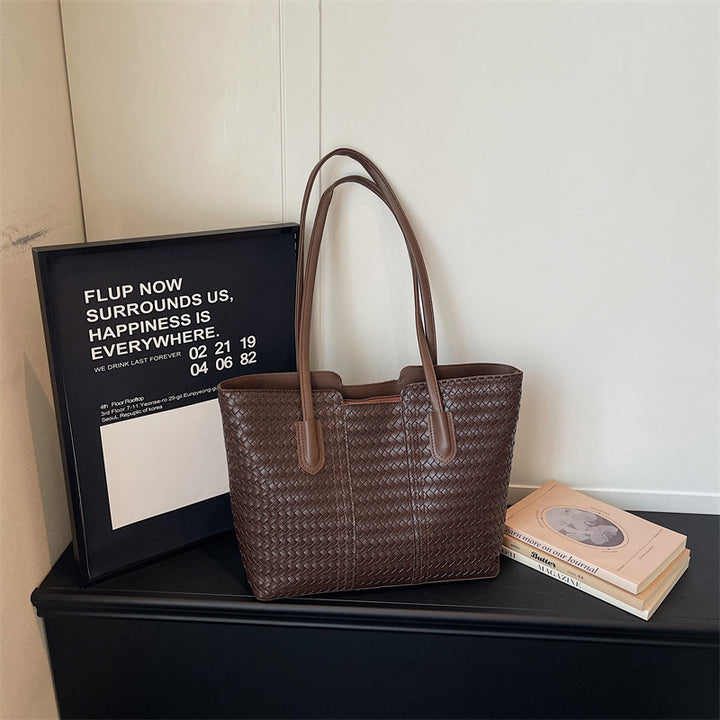 WoWoven Leder Tote Bag Karnz