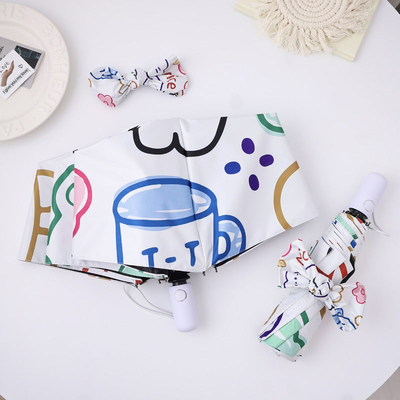 Damen kreativer Kinderregenschirm mit tierischem Motiv Karnz