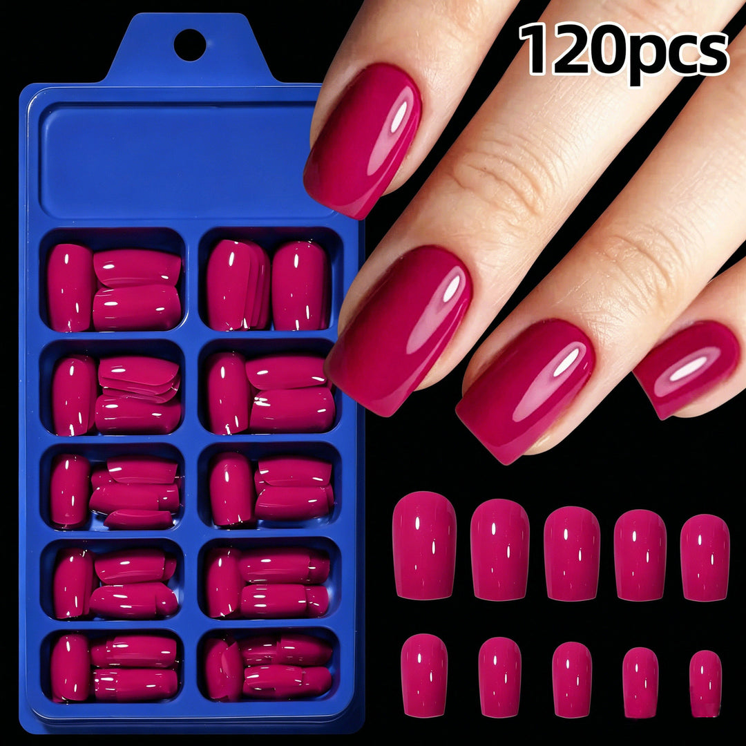 Premium Glossy Press-On Nail Tips Karnz