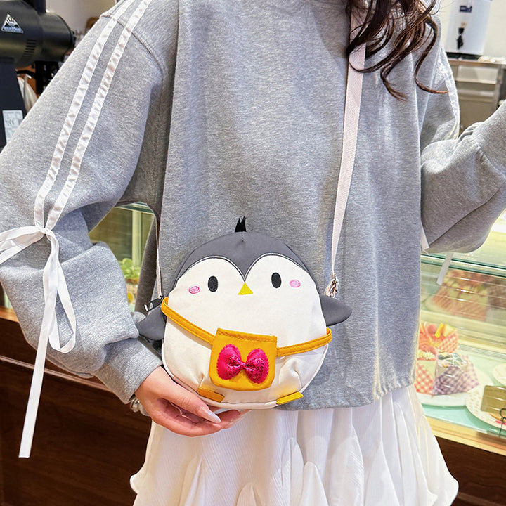 Plüsch Kinderrucksack Im Niedlichen Pinguin-Design Karnz