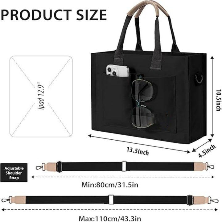 Multifunktionale Laptop-Tasche mit Herausnehmbarem Organizer Karnz