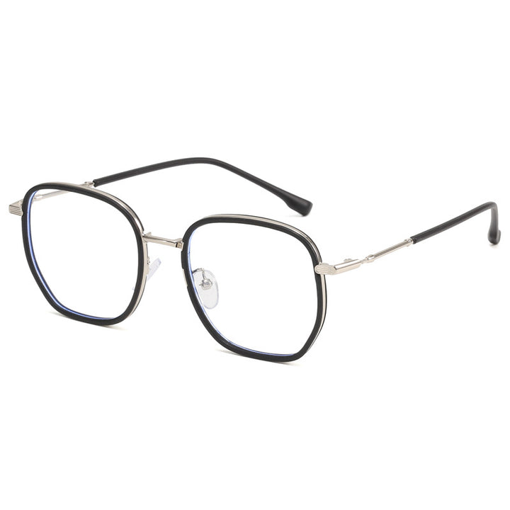 Damen geometrische oversized Sonnenbrille Karnz