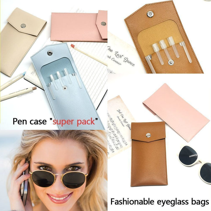 Stylischer Leder Bleistift Halter