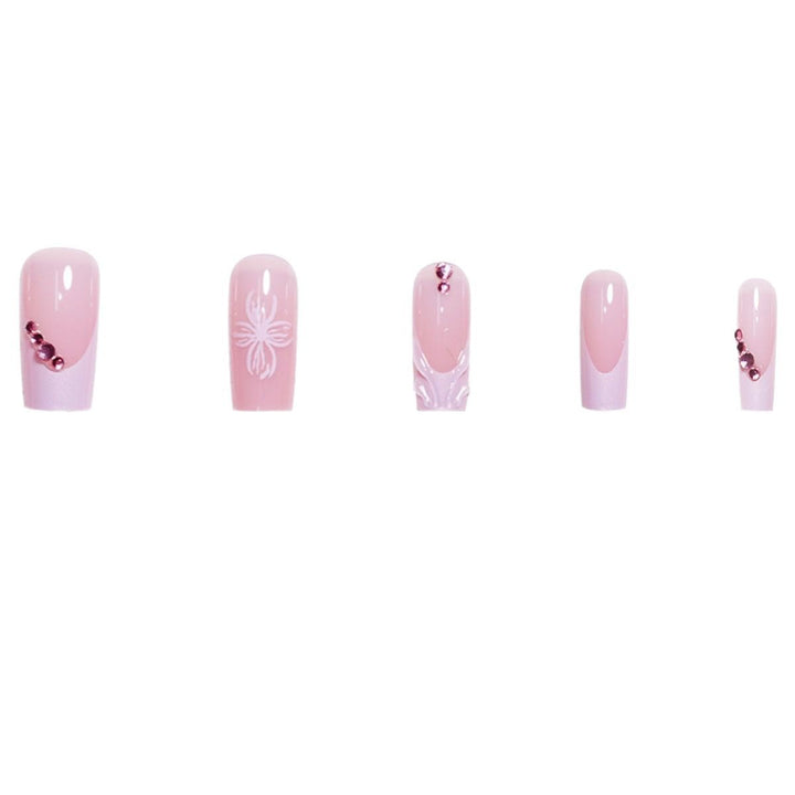 3D Floral Acryl Nagelerweiterungen Karnz