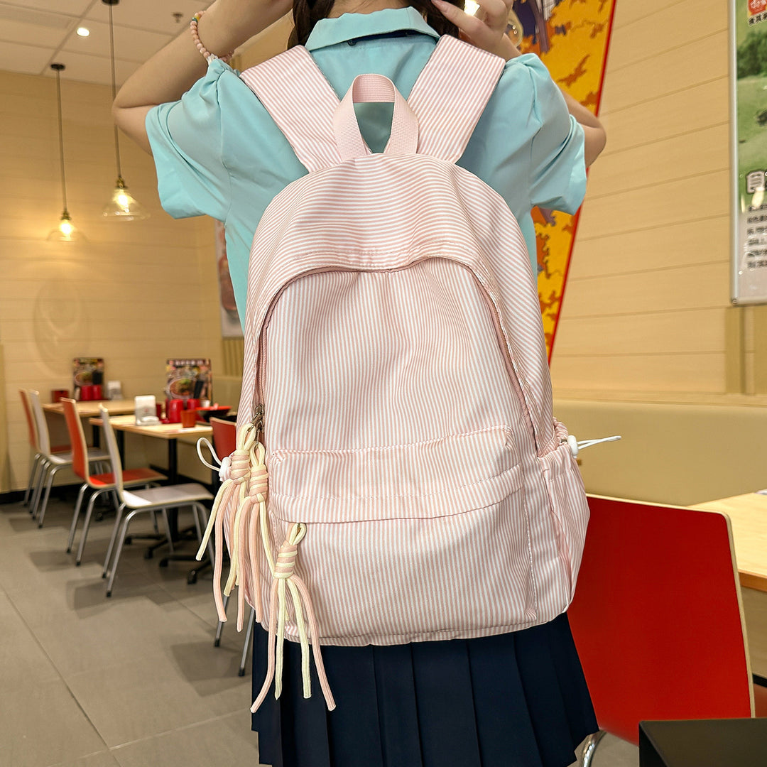 Leichter gestreifter Rucksack Karnz