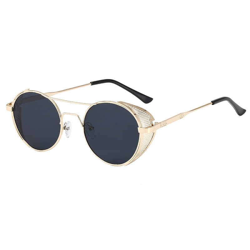 Damen Modische Metallfassung Brille Karnz