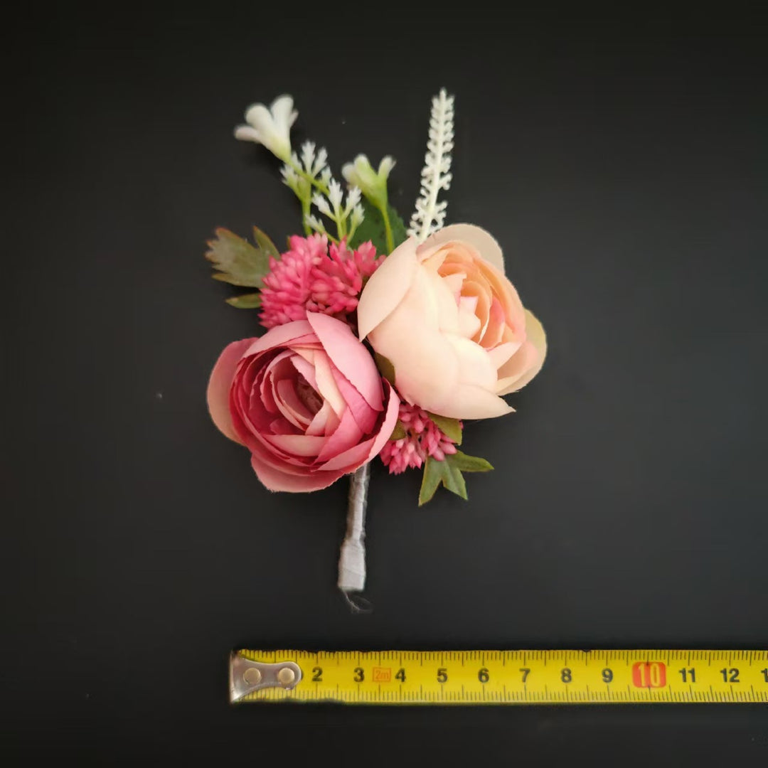 Anmutige florale Korsage