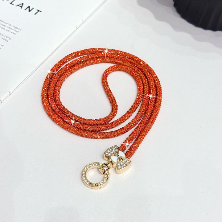 Elegante Strass-Brillen Kette Karnz