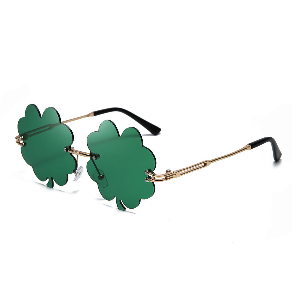 Festival-Themen Shamrock Sonnenbrille Karnz