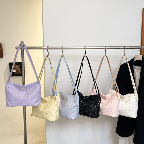 WoStellar Gemusterte Schultertasche Karnz