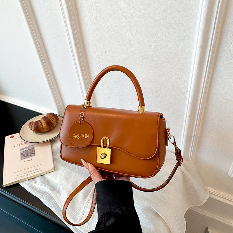 Elegante Lederhandtasche