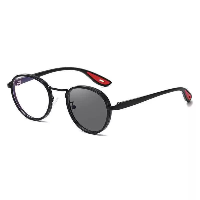 Moderne Runde Rahmen Sonnenbrille Karnz