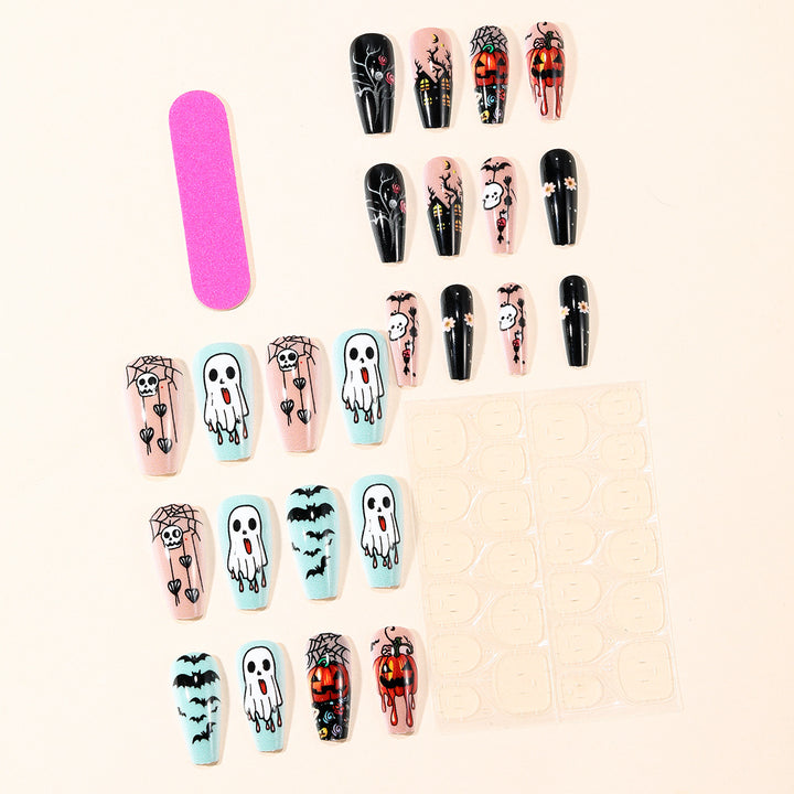 Halloween-Themen 3D Nagelkunst Erweiterungen Karnz 1789713260