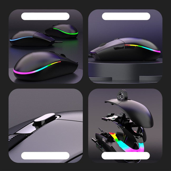 Verdrahtete Hochleistungs-RGB-Gaming-Maus Karnz