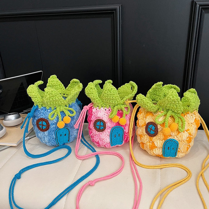 Süße Ananas Häkel Mini Tasche