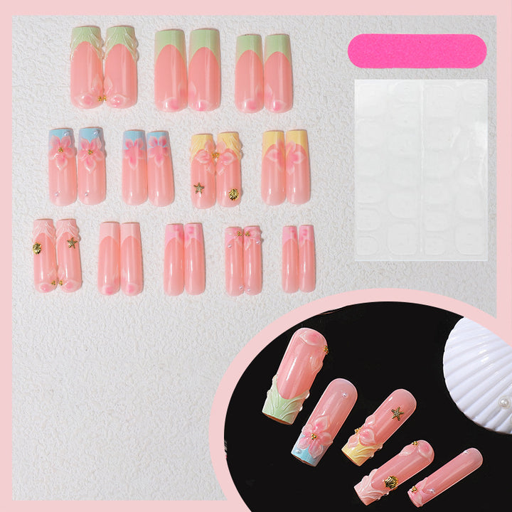 Floral Artisan Press-On Nail Set Karnz