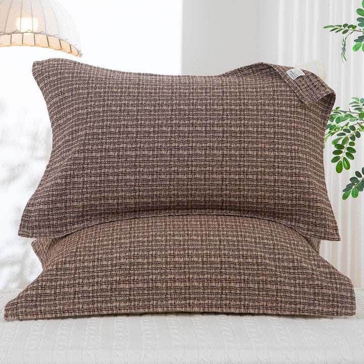Damen Kissenbezug mit filigranem Blumenmotiv Karnz