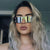 Damen Sportliche Sonnenbrille mit futuristischem Design Karnz
