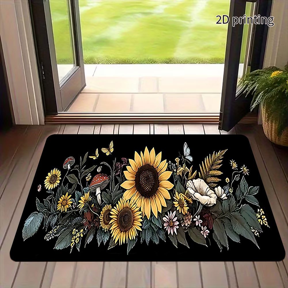 Künstlerisches Mandala-Design Badezimmermatte