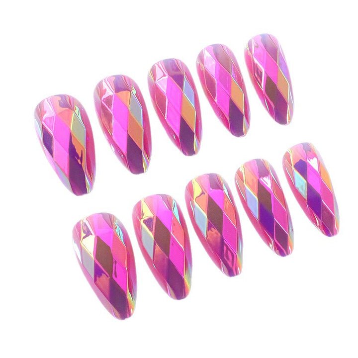 Dekorative Acryl Stiletto Nagelspitzen Karnz