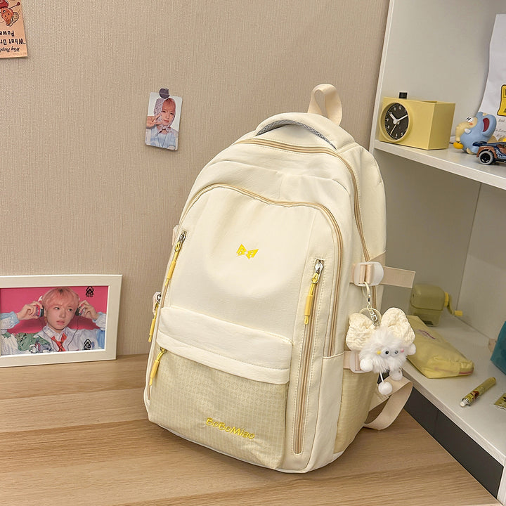 Stylischer Mehrfachfächer-Laptop-Rucksack Karnz