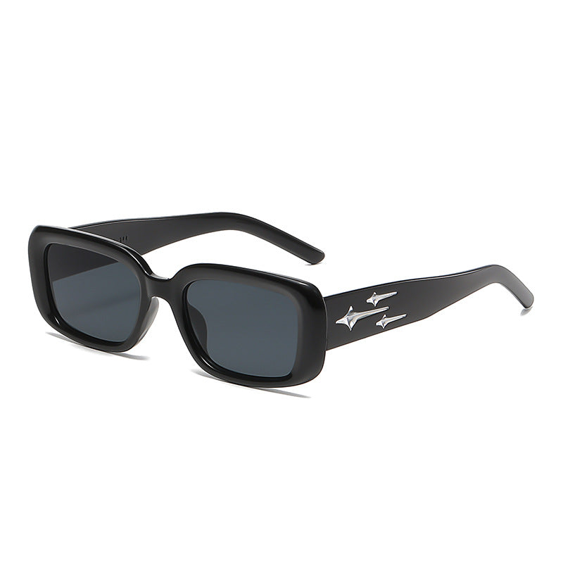Damen stilvolle Sonnenbrille im trendigen Retro-Design Karnz