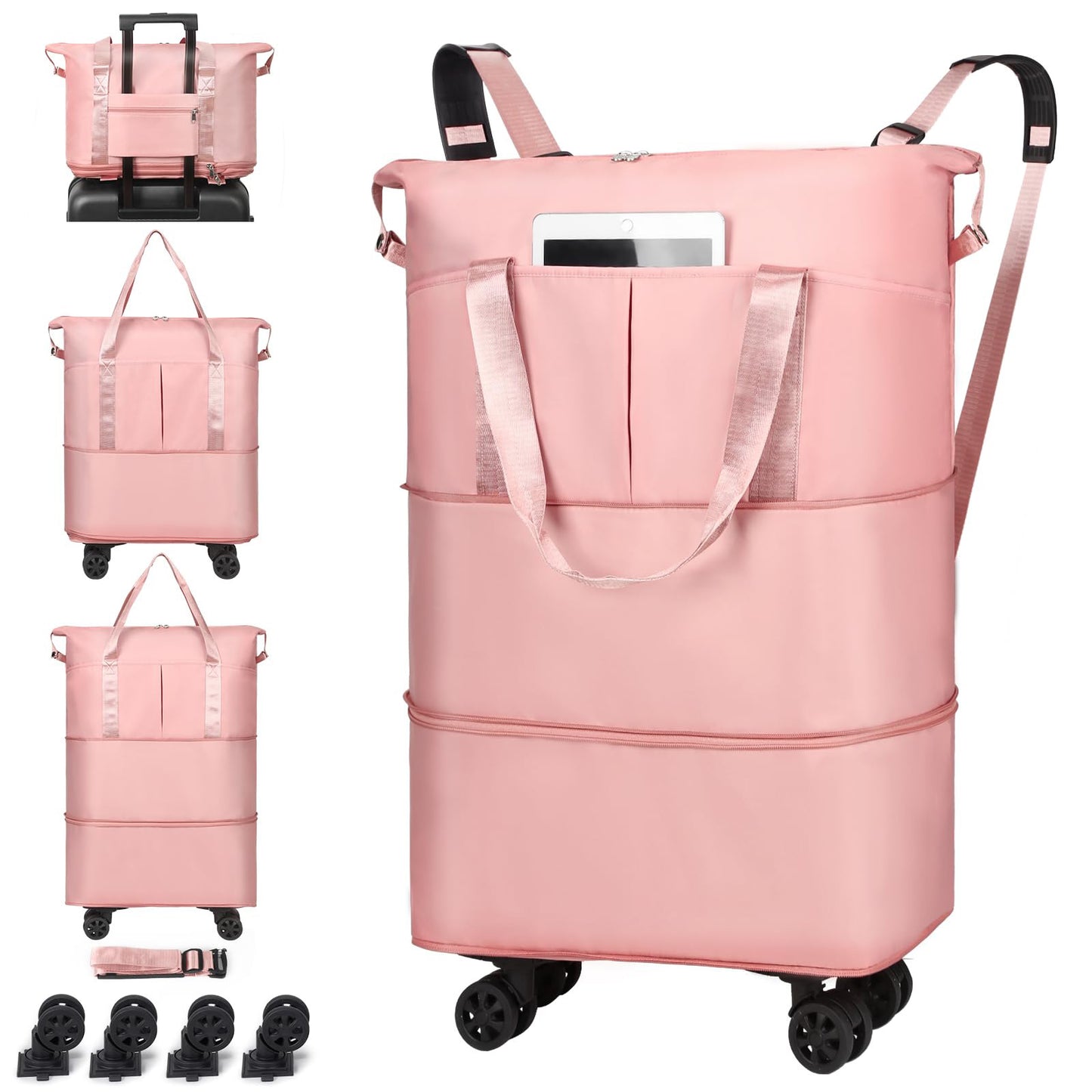 Damen Rollbare Einkaufstasche Karnz
