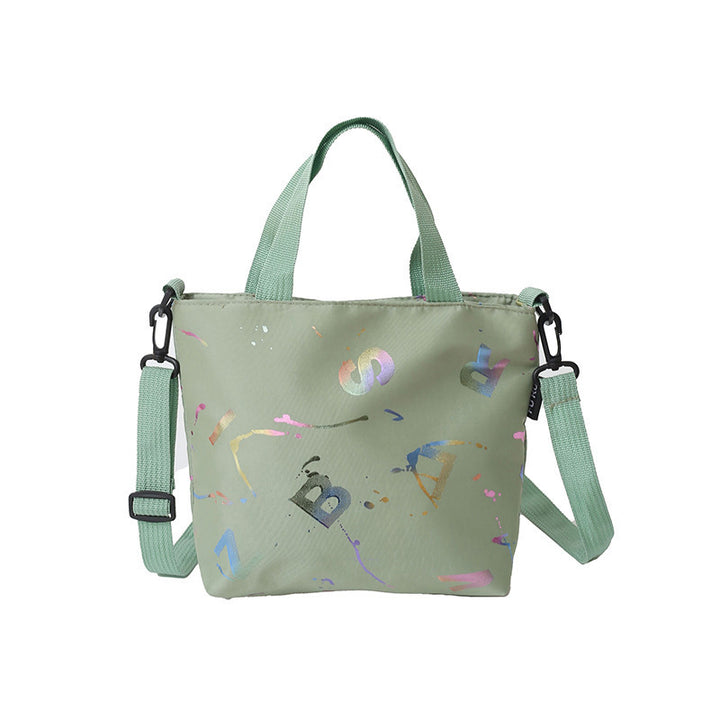 WoArtistic gemusterte Mini-Tote-Bag Karnz