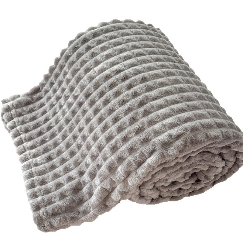 Luxuriöse Strukturierte Fleece-Decke